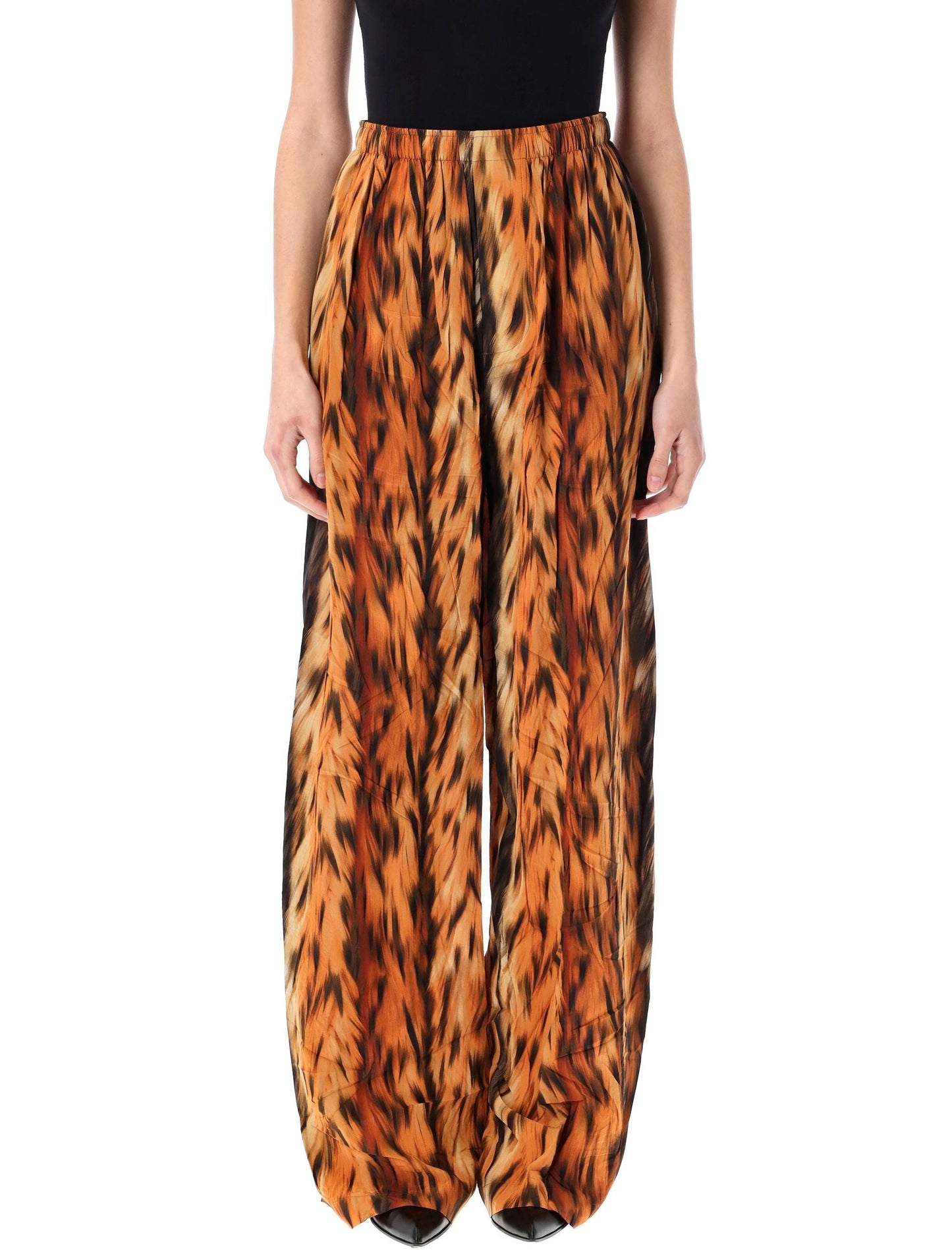 BALENCIAGA Silk Satin Pyjama Pants