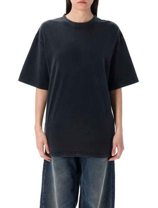 BALENCIAGA Loose Fit Ribbon Detail T-Shirt