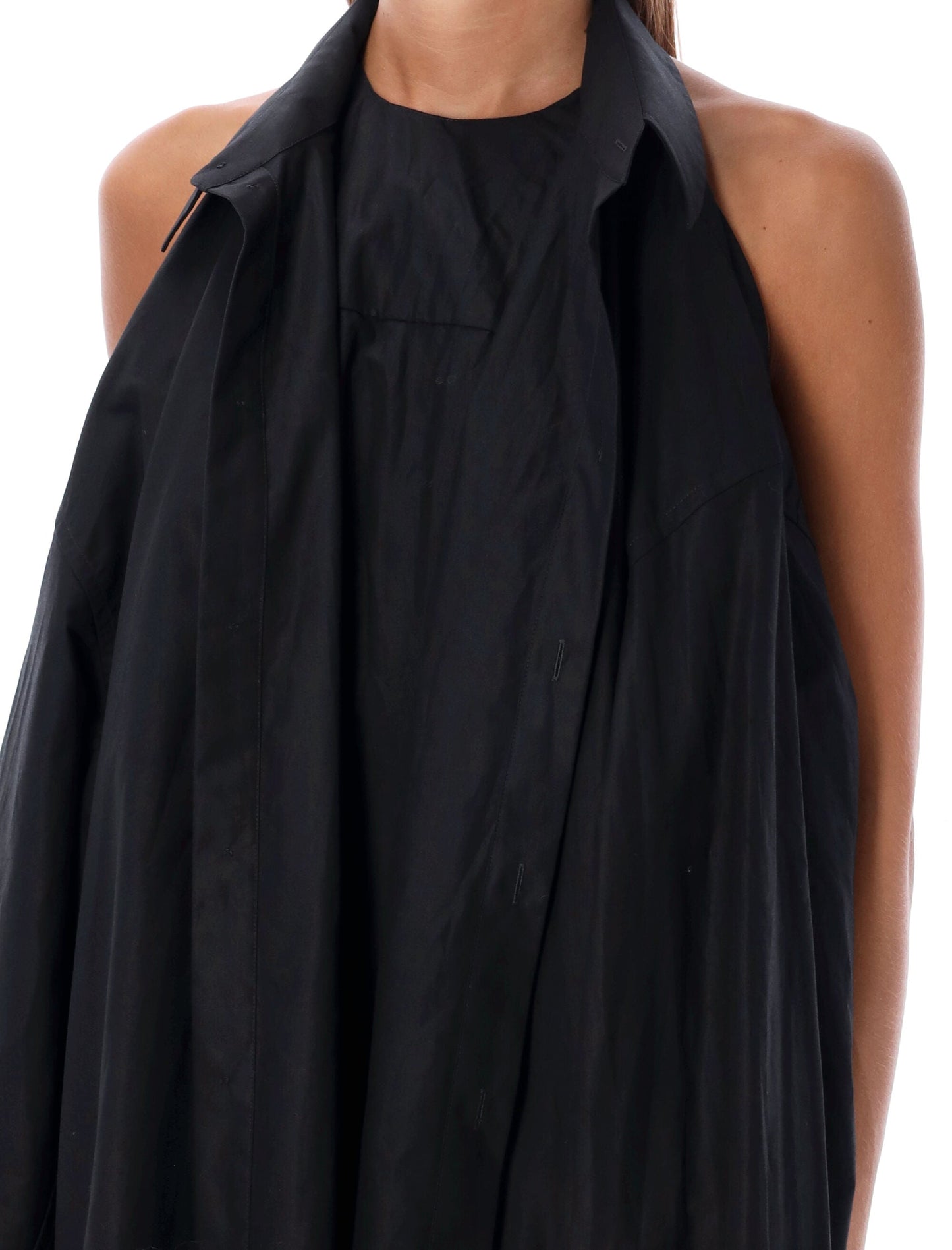 BALENCIAGA Oversized Suspended Dress Size 36