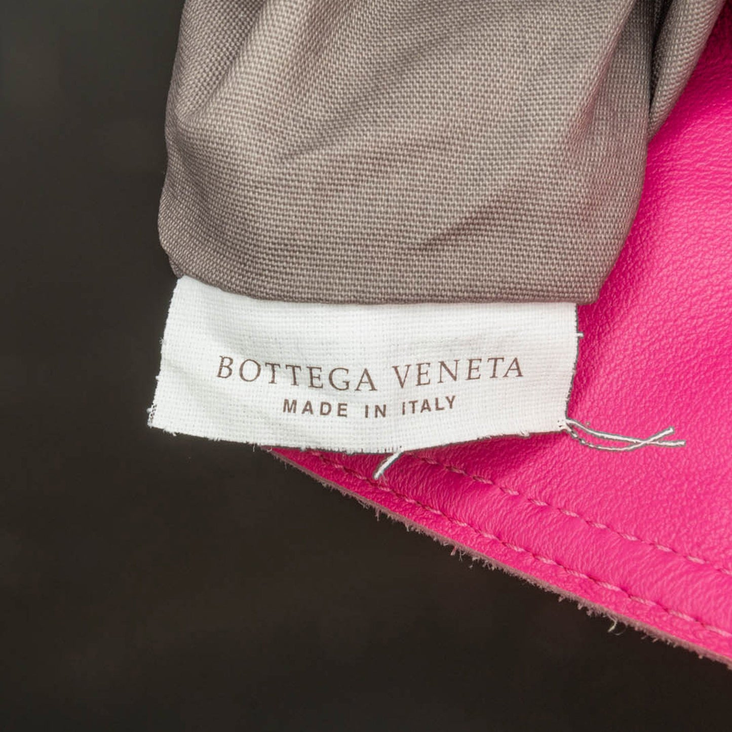 Bottega Veneta Sac Leather Intrecciomirage Butterfly Chain Flap