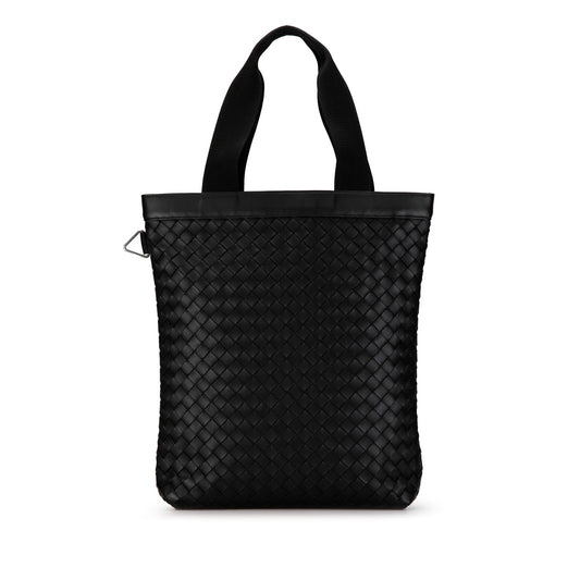 Black Bottega Veneta Intrecciato Hydrology Tote