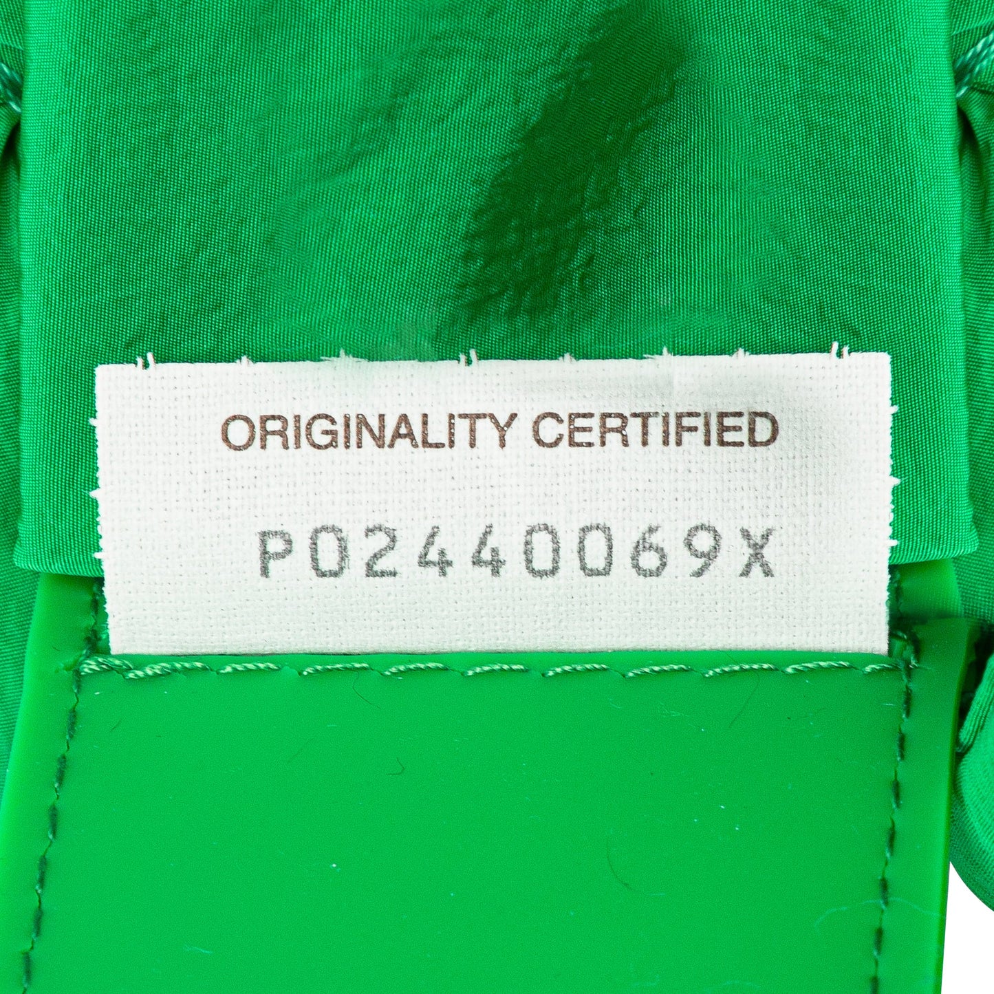 Green Bottega Veneta Candy Nylon Intrecciato Padded Tech Cassette Crossbody