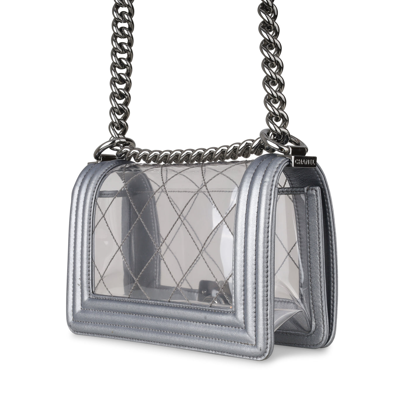 Chanel Small Boy Bag - Transparent