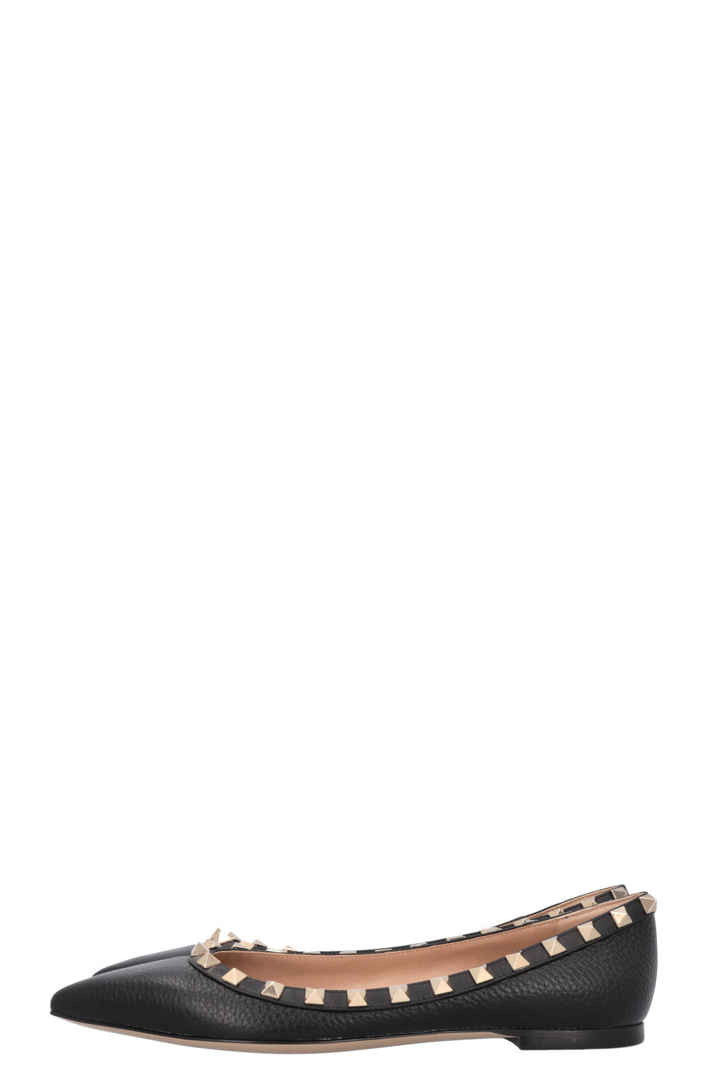 VALENTINO Rockstud Ballet Flats Black