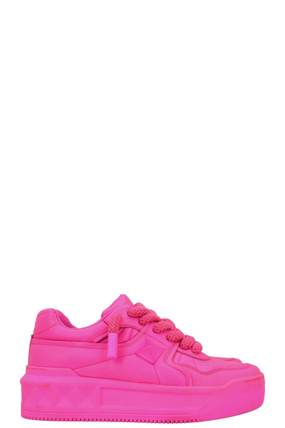VALENTINO One Stud XL Sneakers Hot Pink