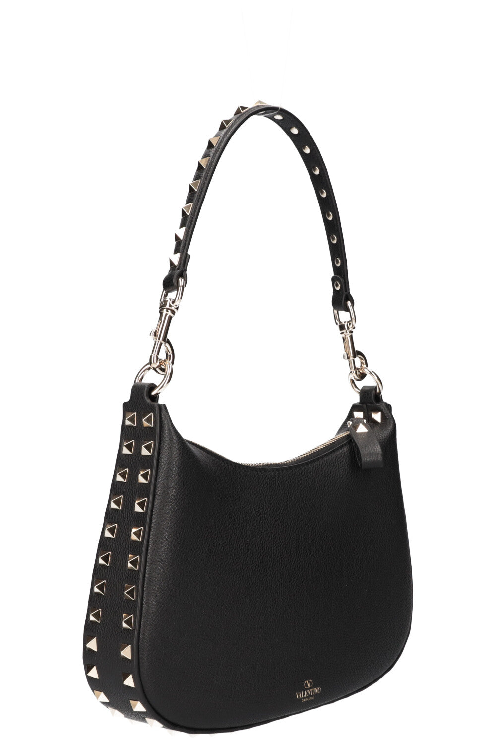 VALENTINO Small Hobo Rockstud Crossbody Bag