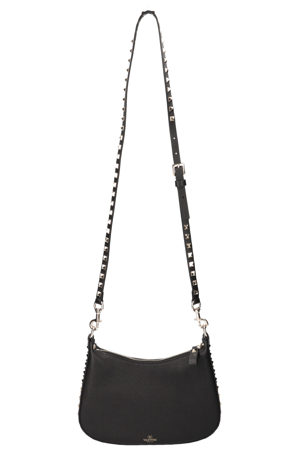 VALENTINO Small Hobo Rockstud Crossbody Bag