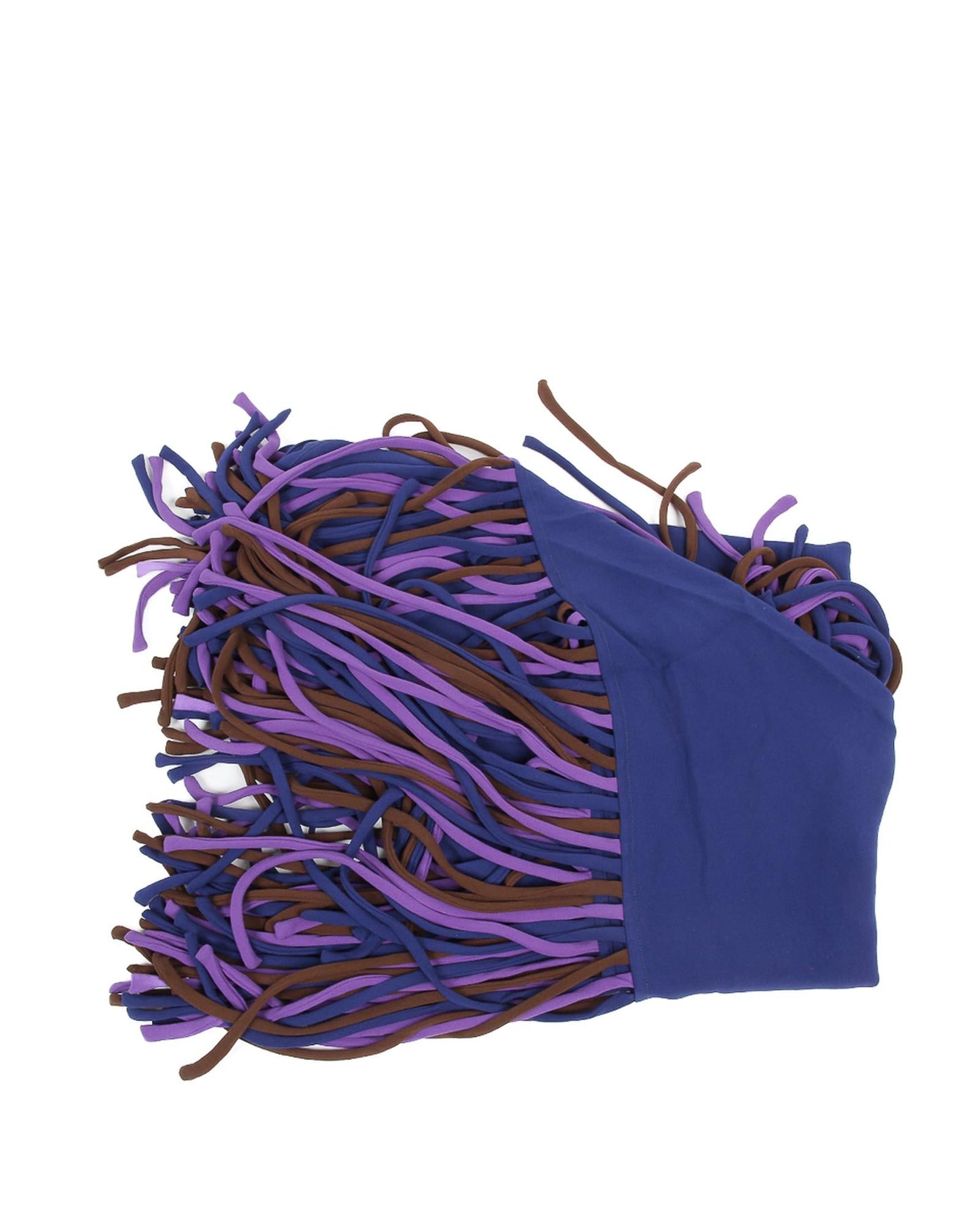 Bottega Veneta  Fringed Silk Scarf - Purple