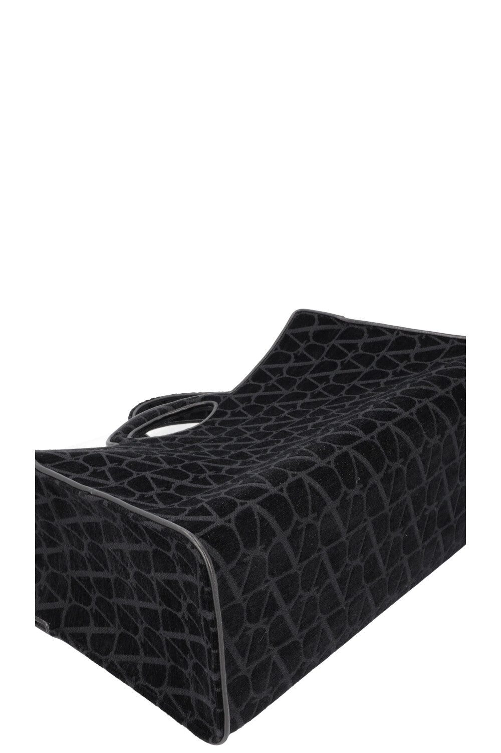 VALENTINO Le Troisieme Toile Tote Bag Black