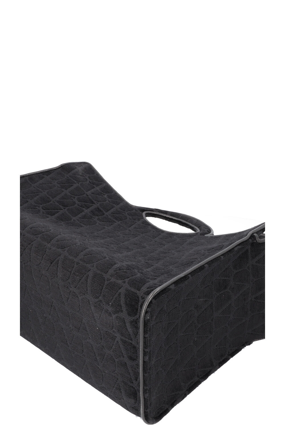 VALENTINO Le Troisieme Toile Tote Bag Black