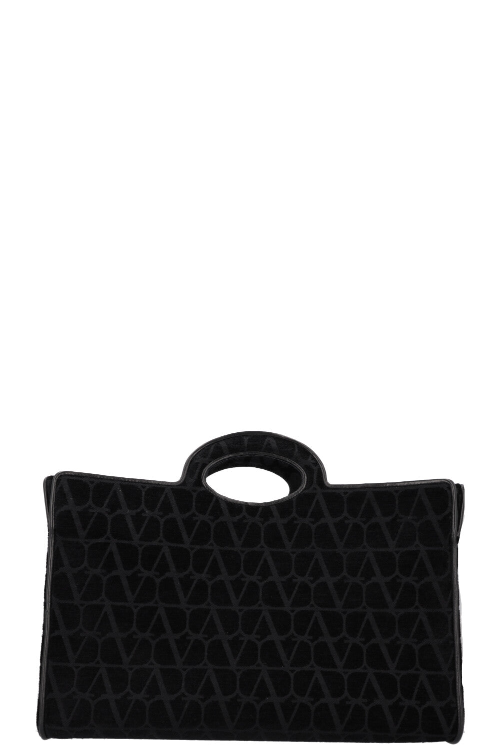 VALENTINO Le Troisieme Toile Tote Bag Black