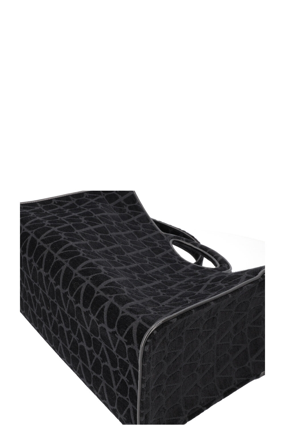 VALENTINO Le Troisieme Toile Tote Bag Black