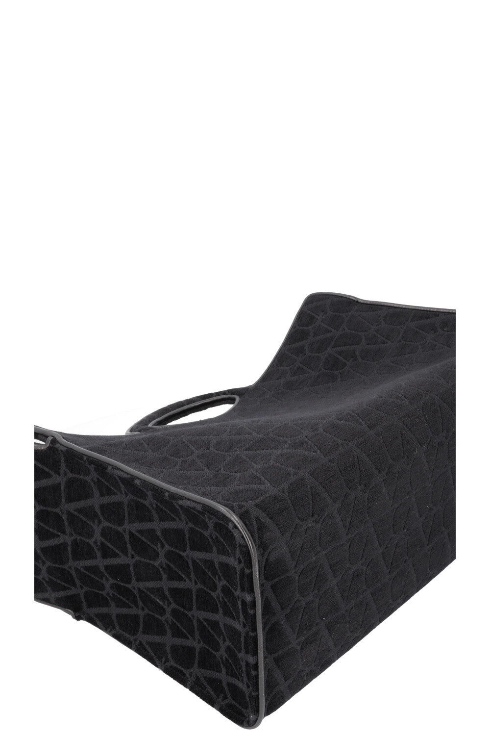 VALENTINO Le Troisieme Toile Tote Bag Black