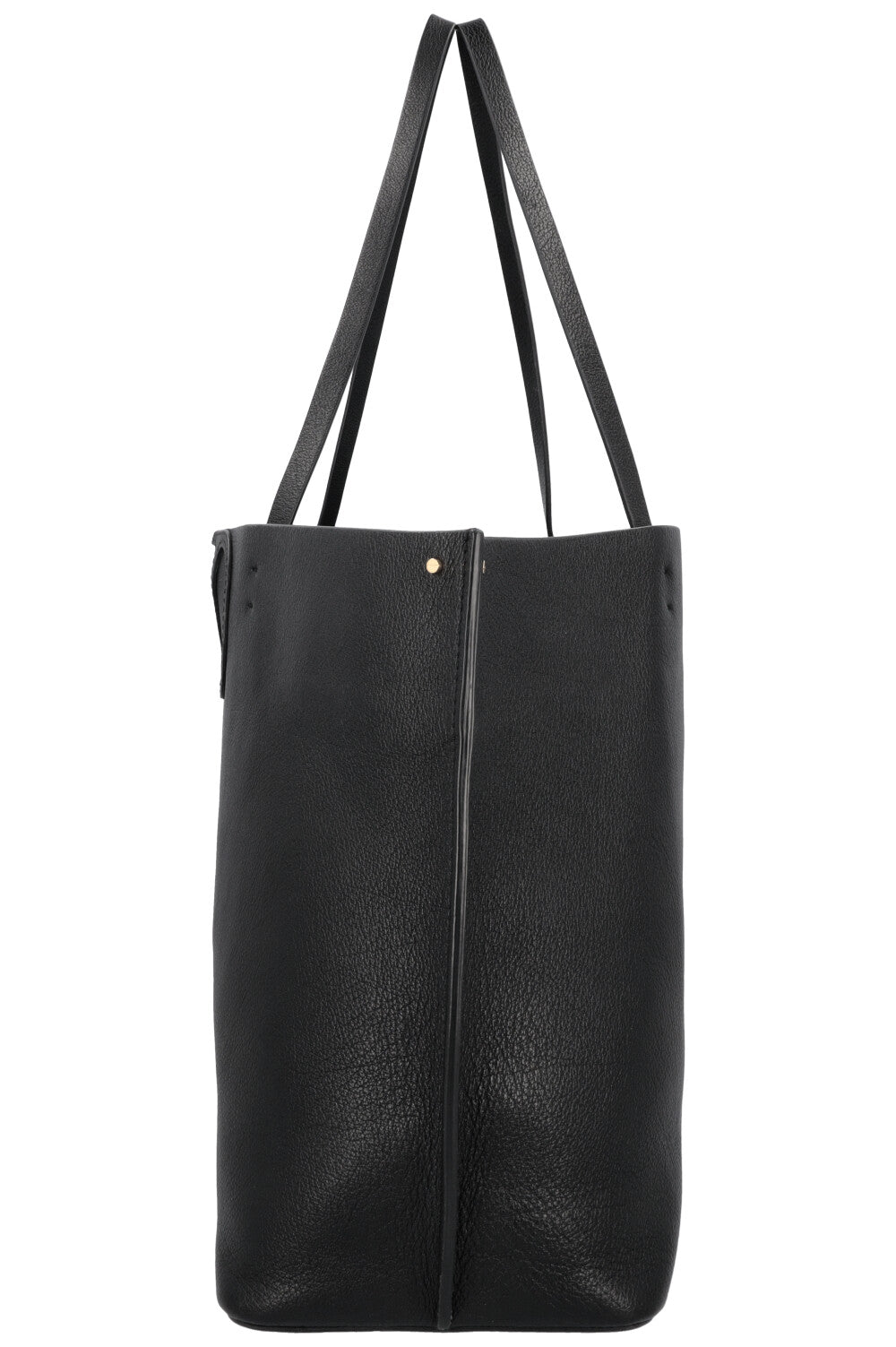 VALENTINO V logo Tote Bag Leather Black