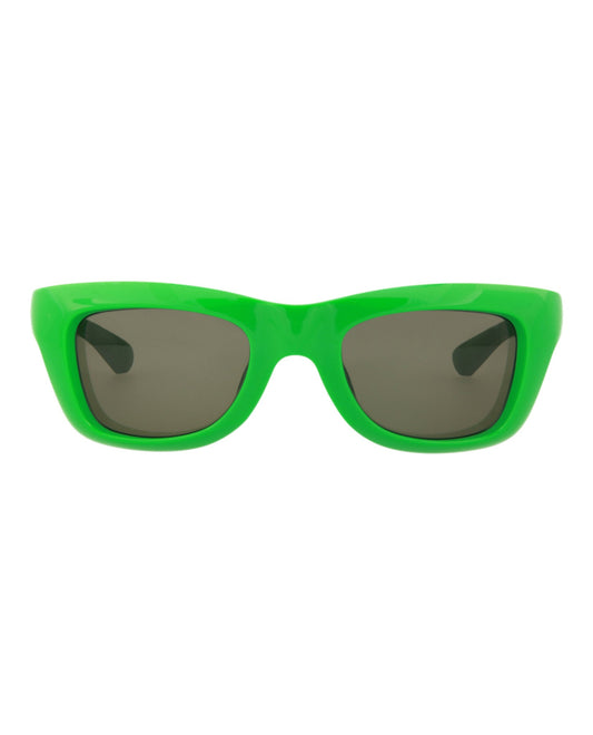 Bottega Veneta Mens Square/Rectangle Green Green Green Fashion Designer Eyewear Green Green Green