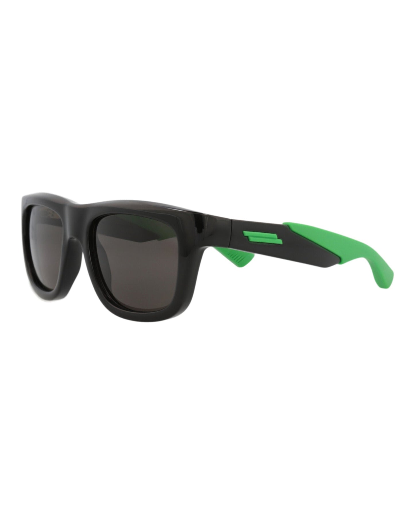 Bottega Veneta Mens Square/Rectangle Black Black Grey Fashion Designer Eyewear