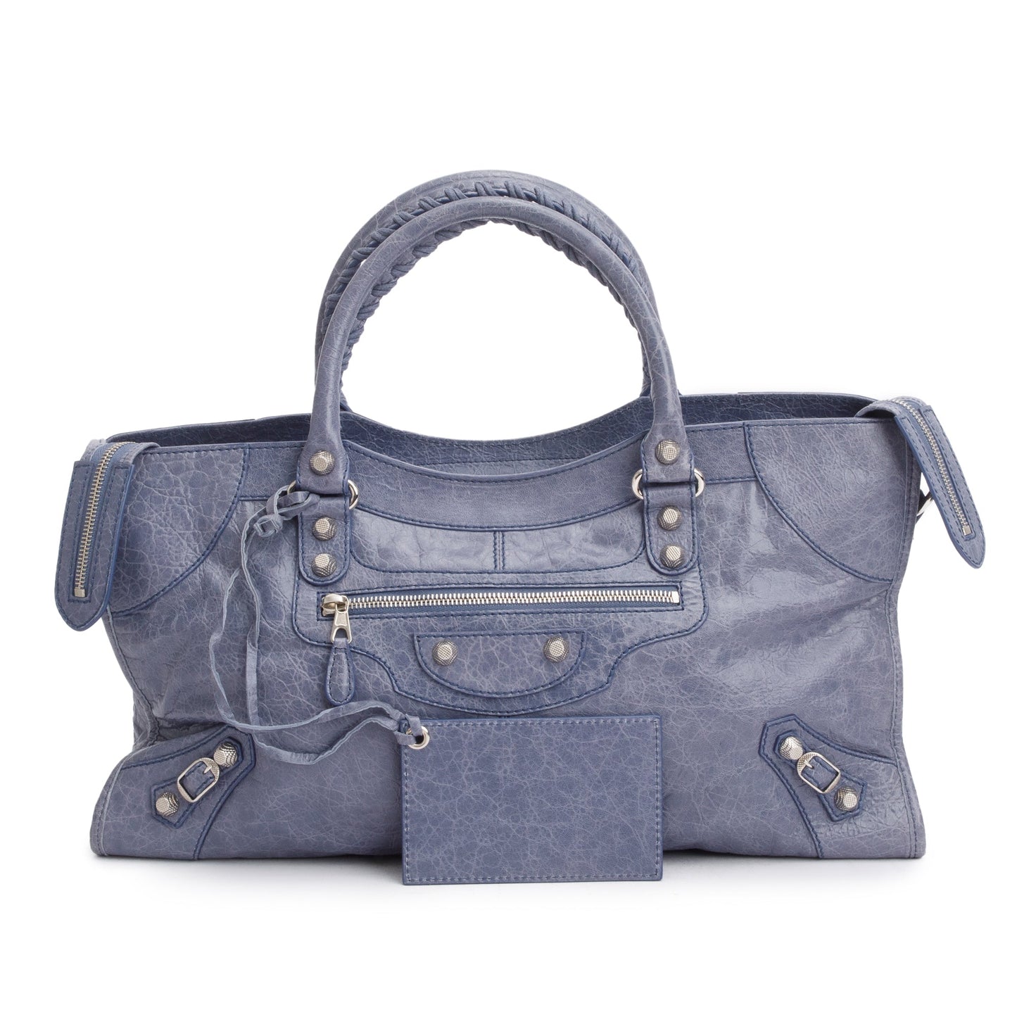 Balenciaga Ardoise Agneau Leather Giant 12 Part Time Bag