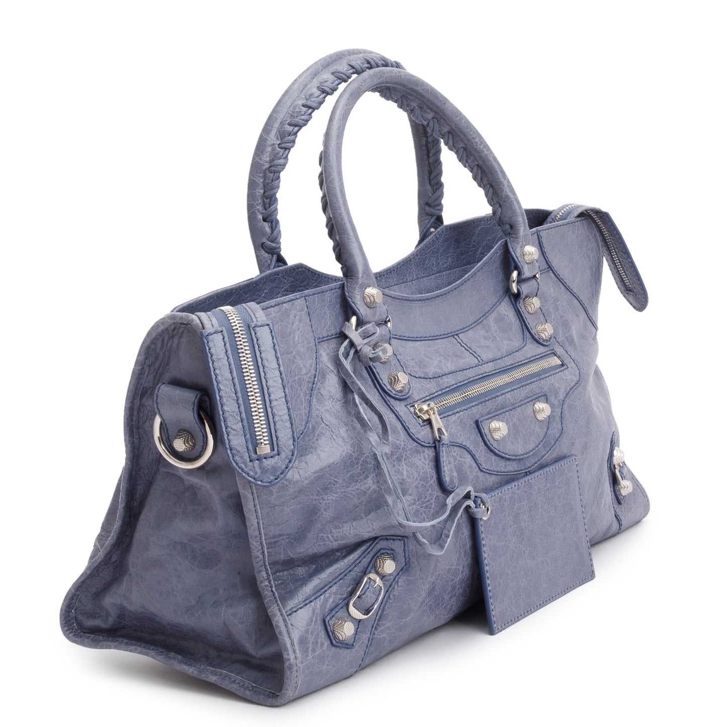 Balenciaga Ardoise Agneau Leather Giant 12 Part Time Bag