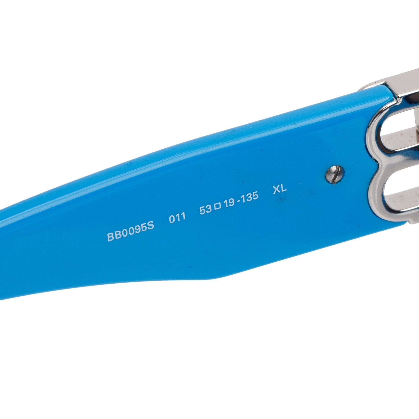 Balenciaga BB0095S Blue Acetate Dynasty D-Frame Sunglasses