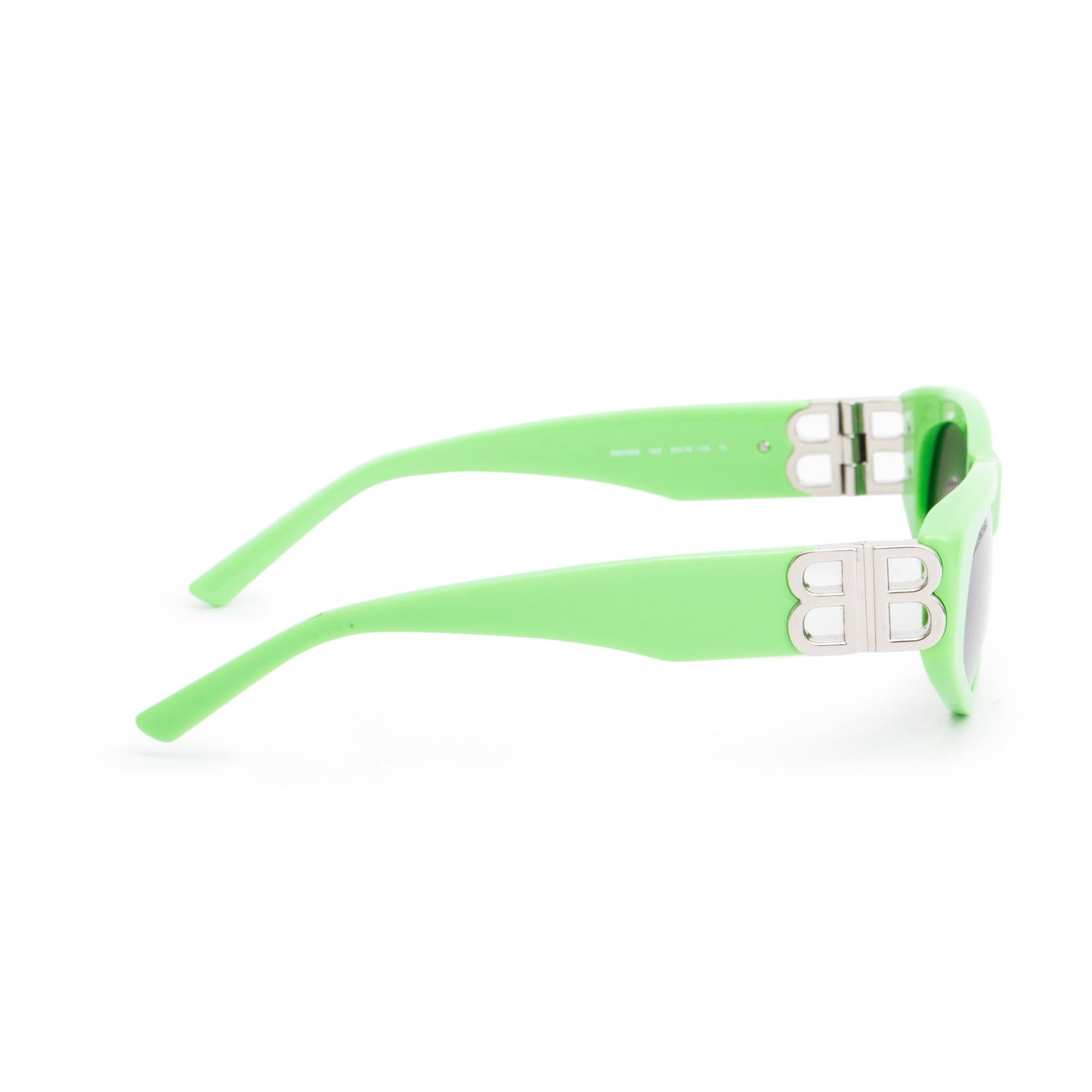 Balenciaga BB0095S Green Acetate Dynasty D-Frame Sunglasses