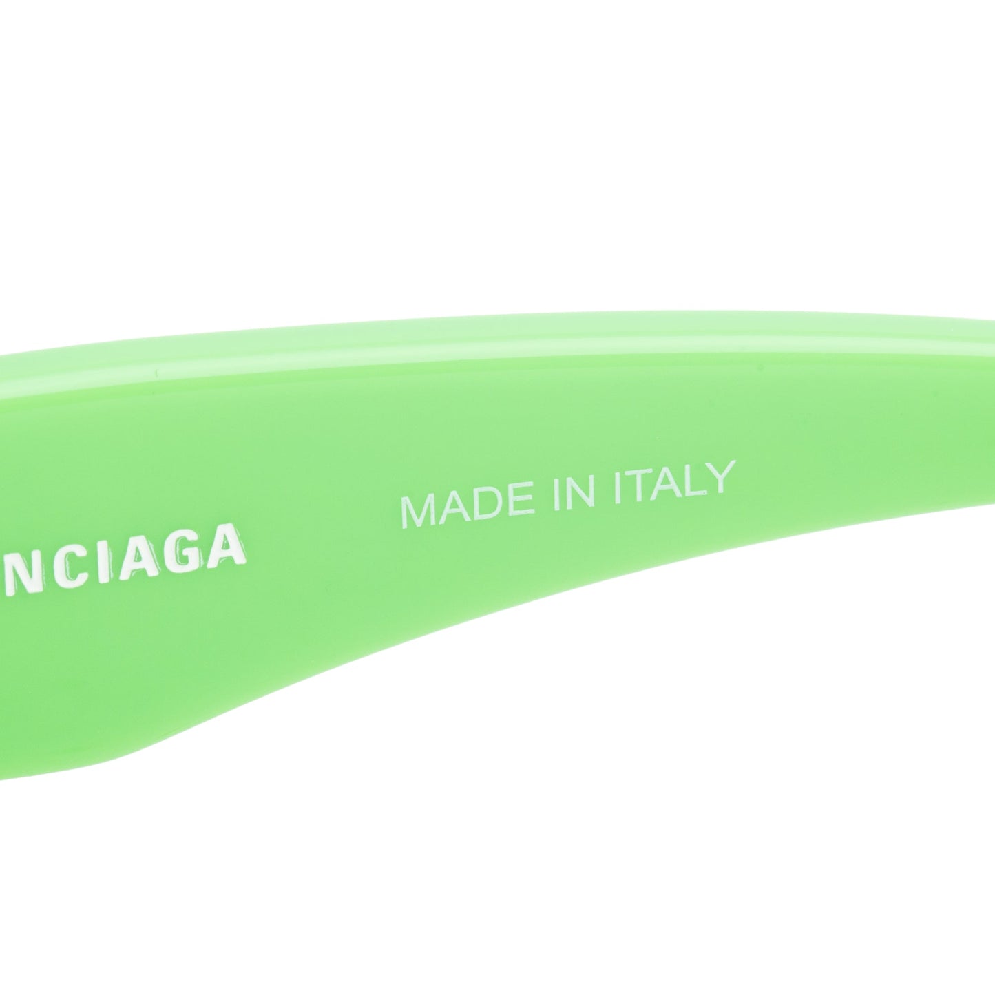 Balenciaga BB0095S Green Acetate Dynasty D-Frame Sunglasses