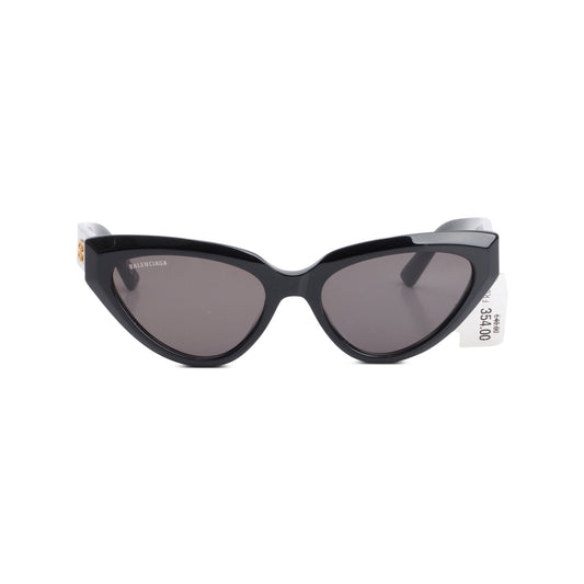 Balenciaga BB0270S Black Acetate Cat-Eye Sunglasses w/ Case