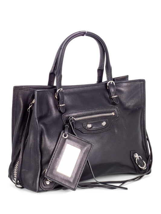 Balenciaga Leather Neo Classic City Bag Black