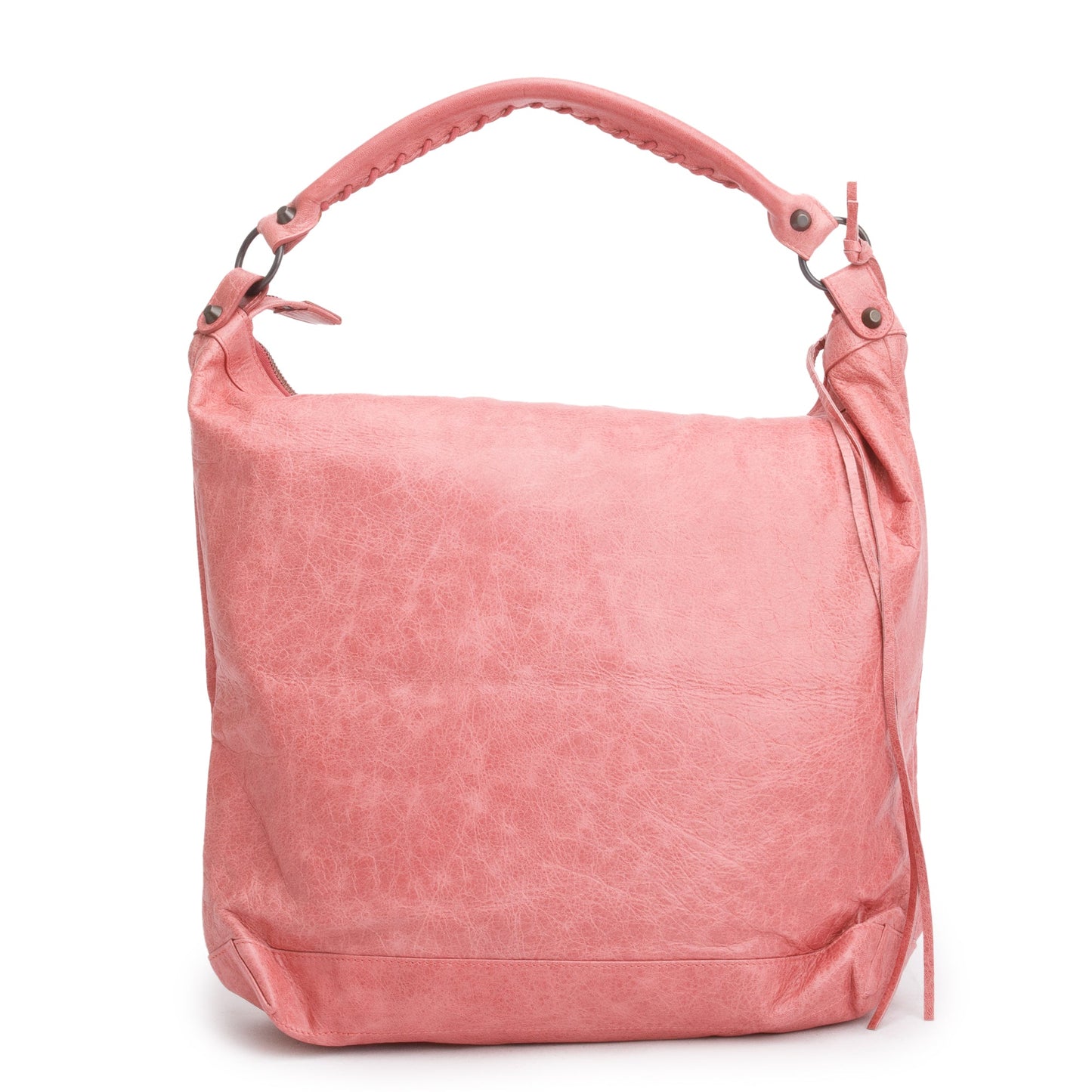 Balenciaga Light Pink Agneau Leather Classic Day Hobo Bag