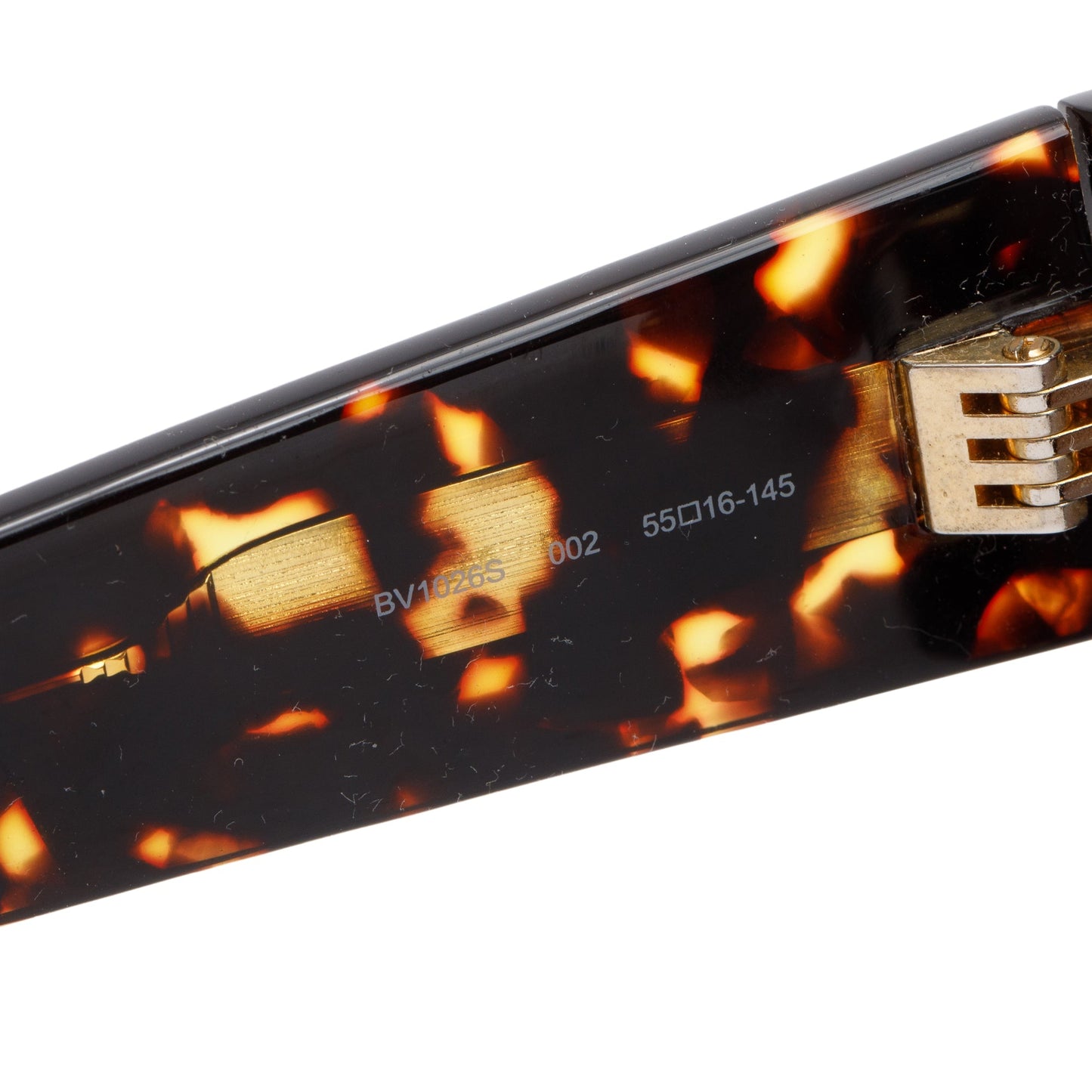 Bottega Veneta BV1026S Brown Camouflage Acetate Square Sunglasses w/ Case