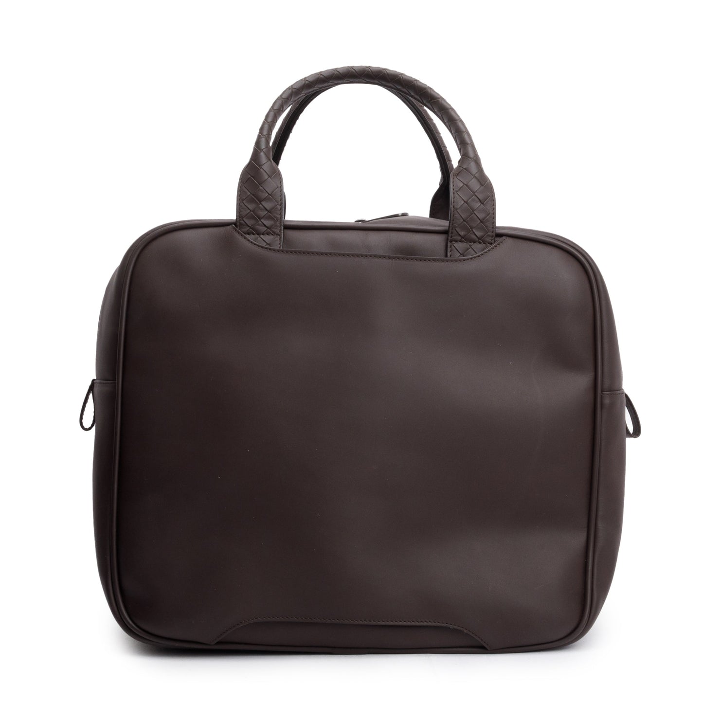 Bottega Veneta Brown intrecciato Leather Top Handle Briefcase