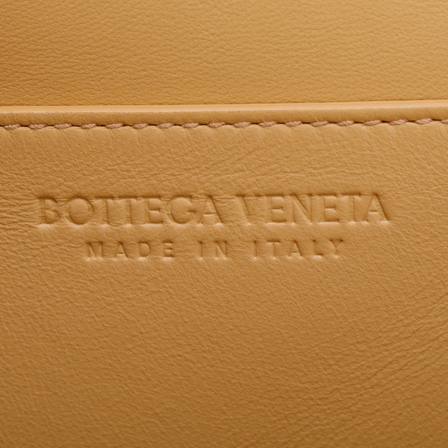Bottega Veneta Neutral Leather The Tip Handle Bag