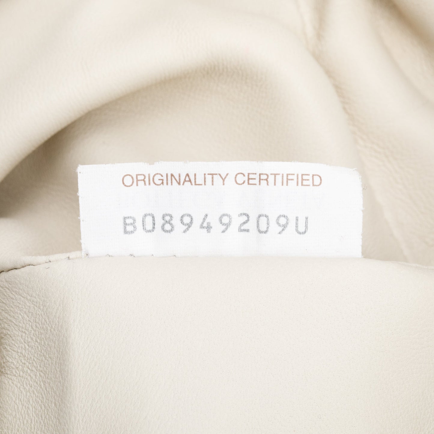 Bottega Veneta Neutral Python The Mini Pouch