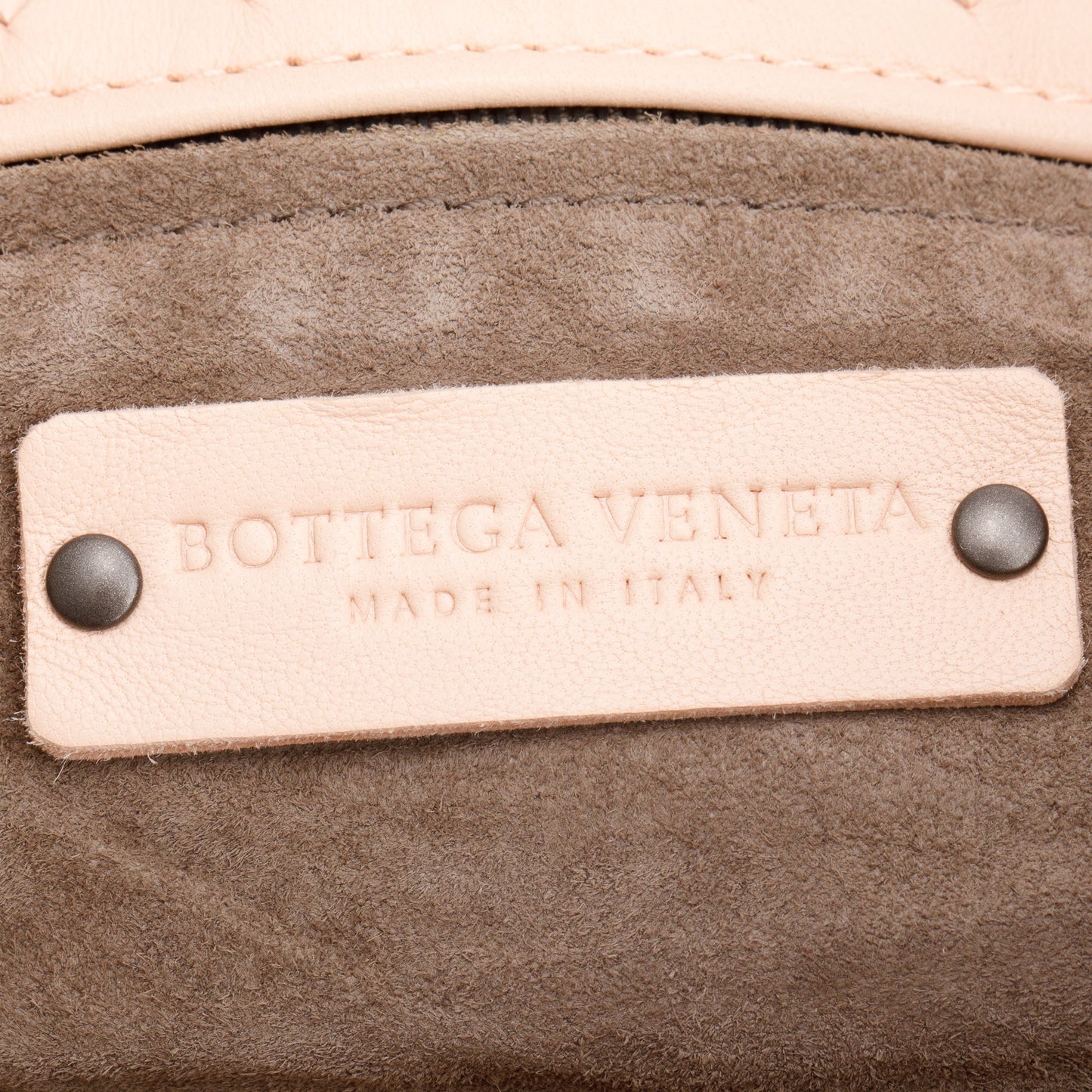 Bottega Veneta Pink Intrecciato Leather Medium Cesta Tote