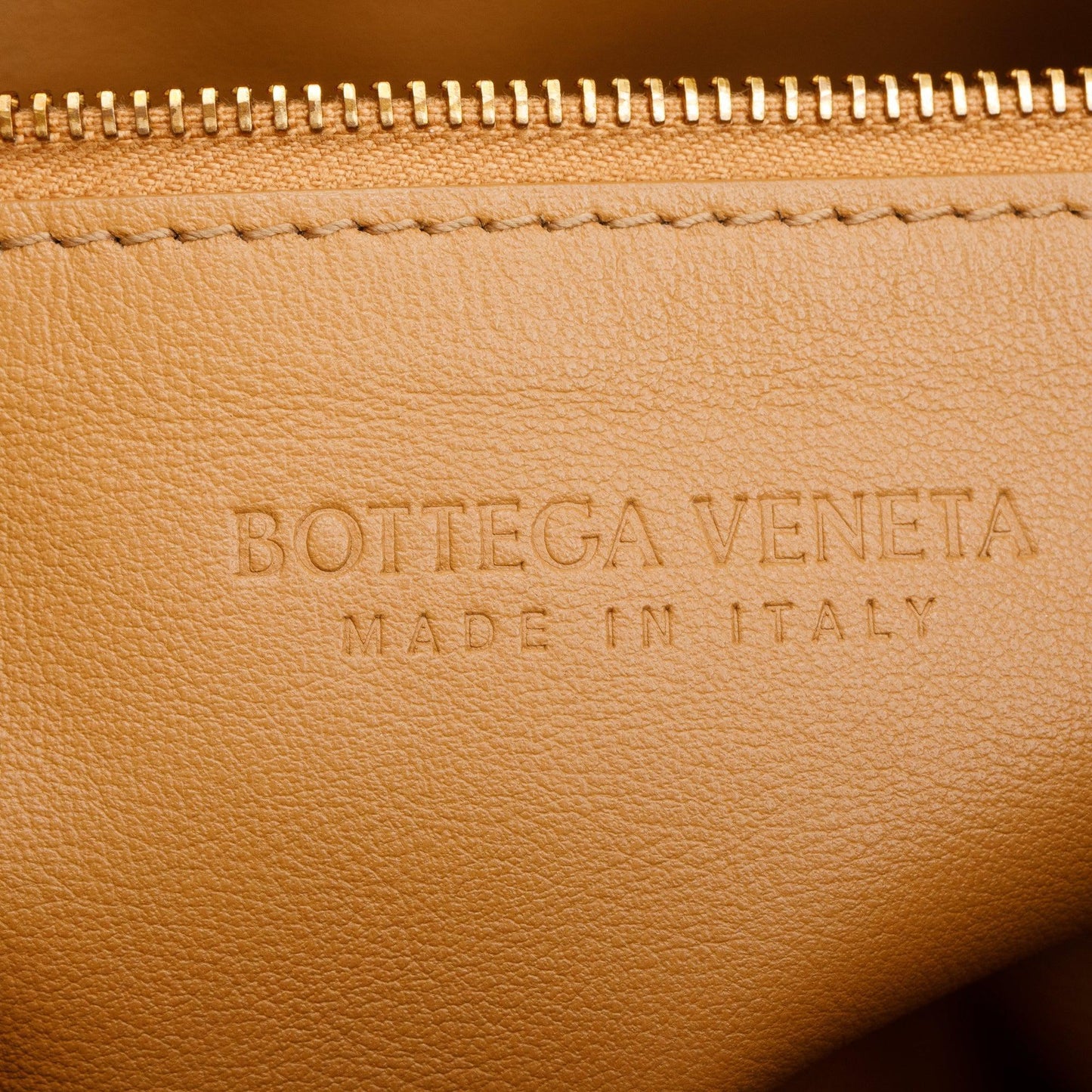 Bottega Veneta Tan Intrecciato Leather Large Jodie Bag