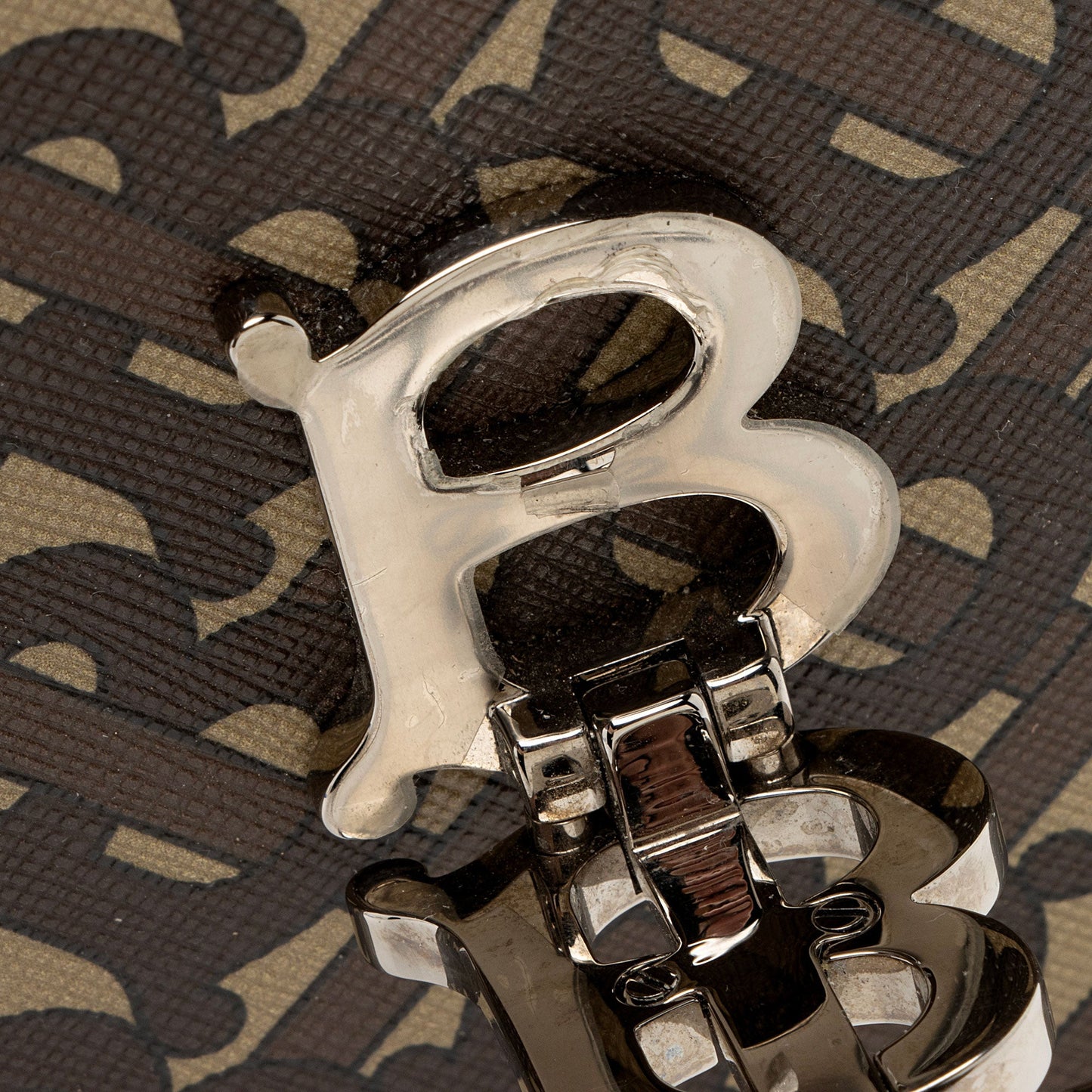 Burberry E-Canvas TB Monogram Robin Mini Messenger (SHF-NNP9ZZ)