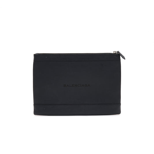 Balenciaga Unisex Black Clutch