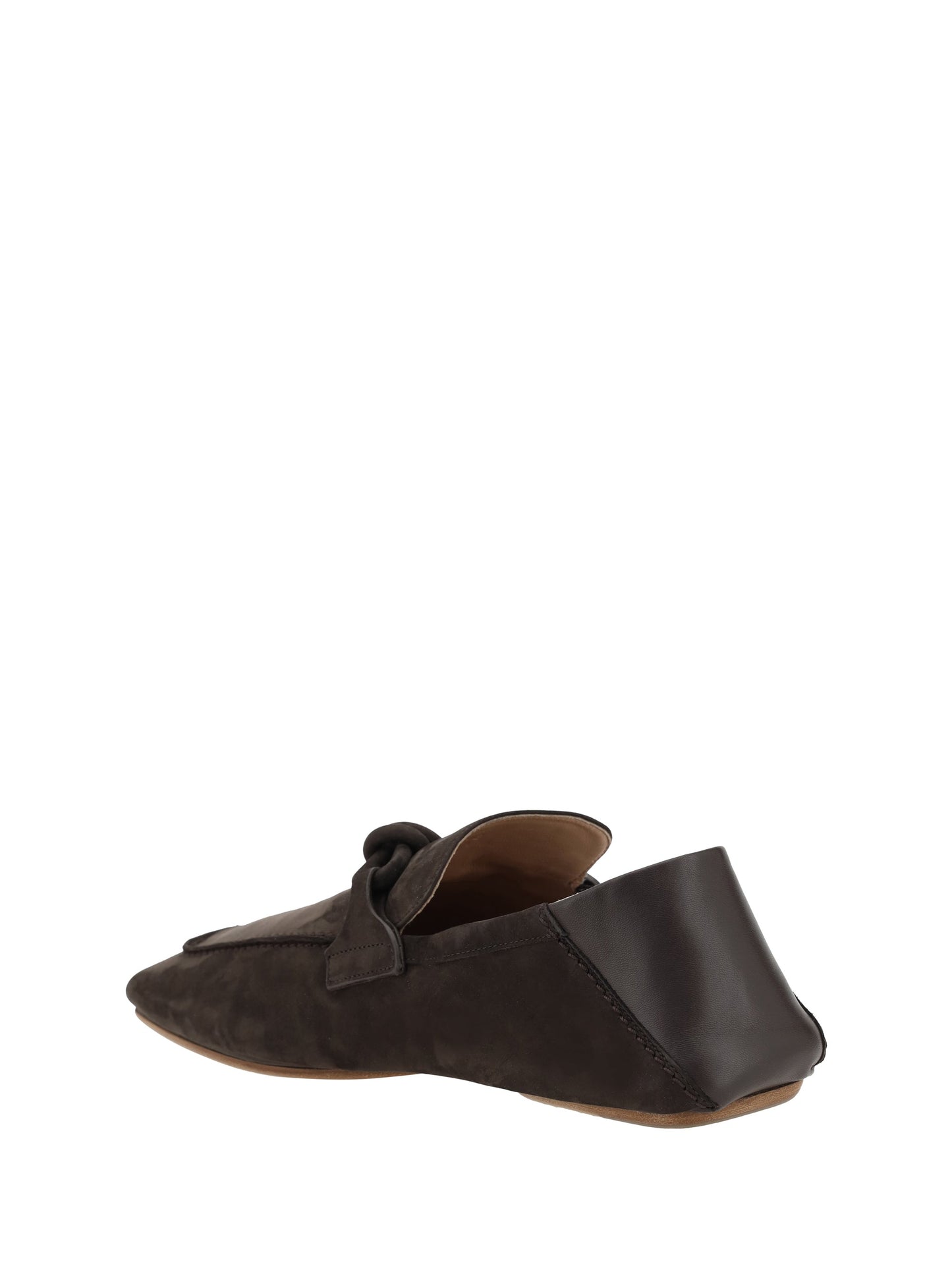 Bottega Veneta Men Suede Daddy Loafers