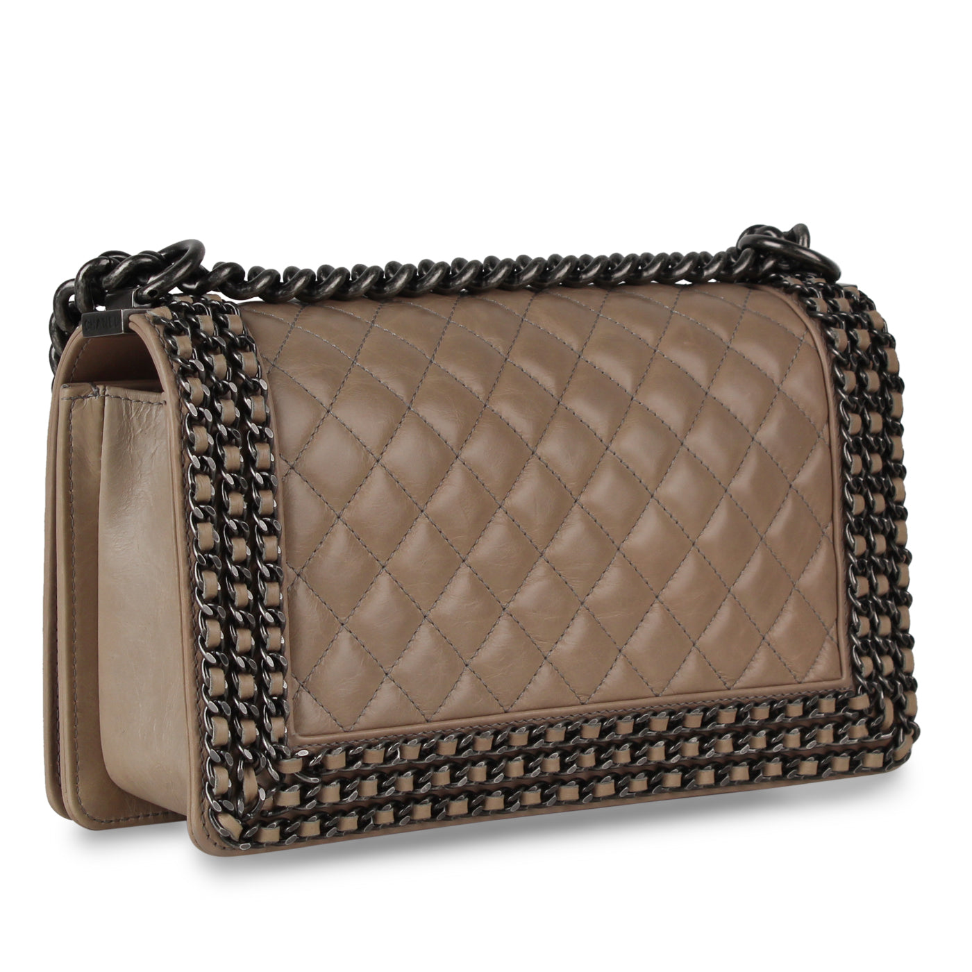 Chanel Enchained Boy Bag - Old Medium