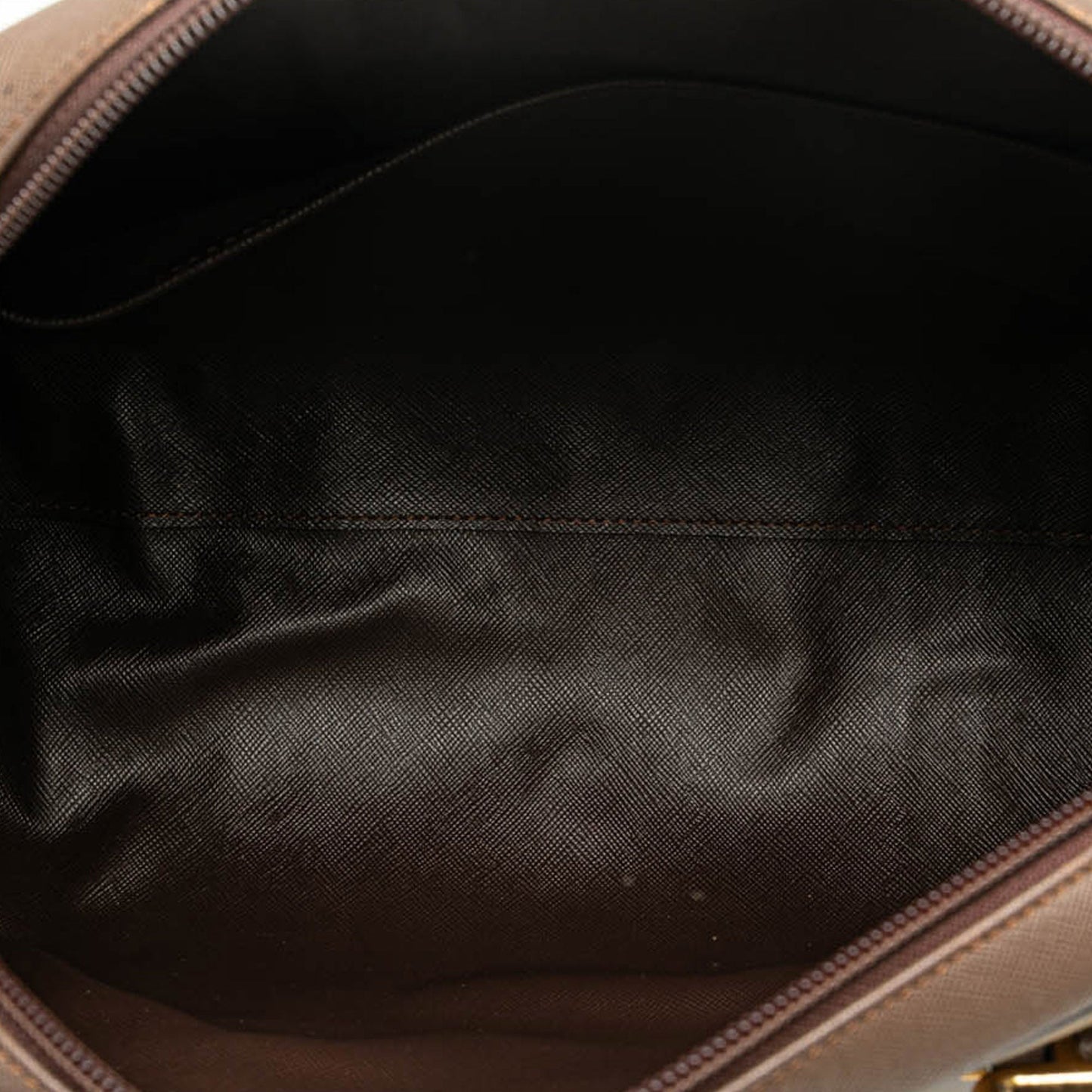 Brown Burberry Vintage Check Canvas Handbag