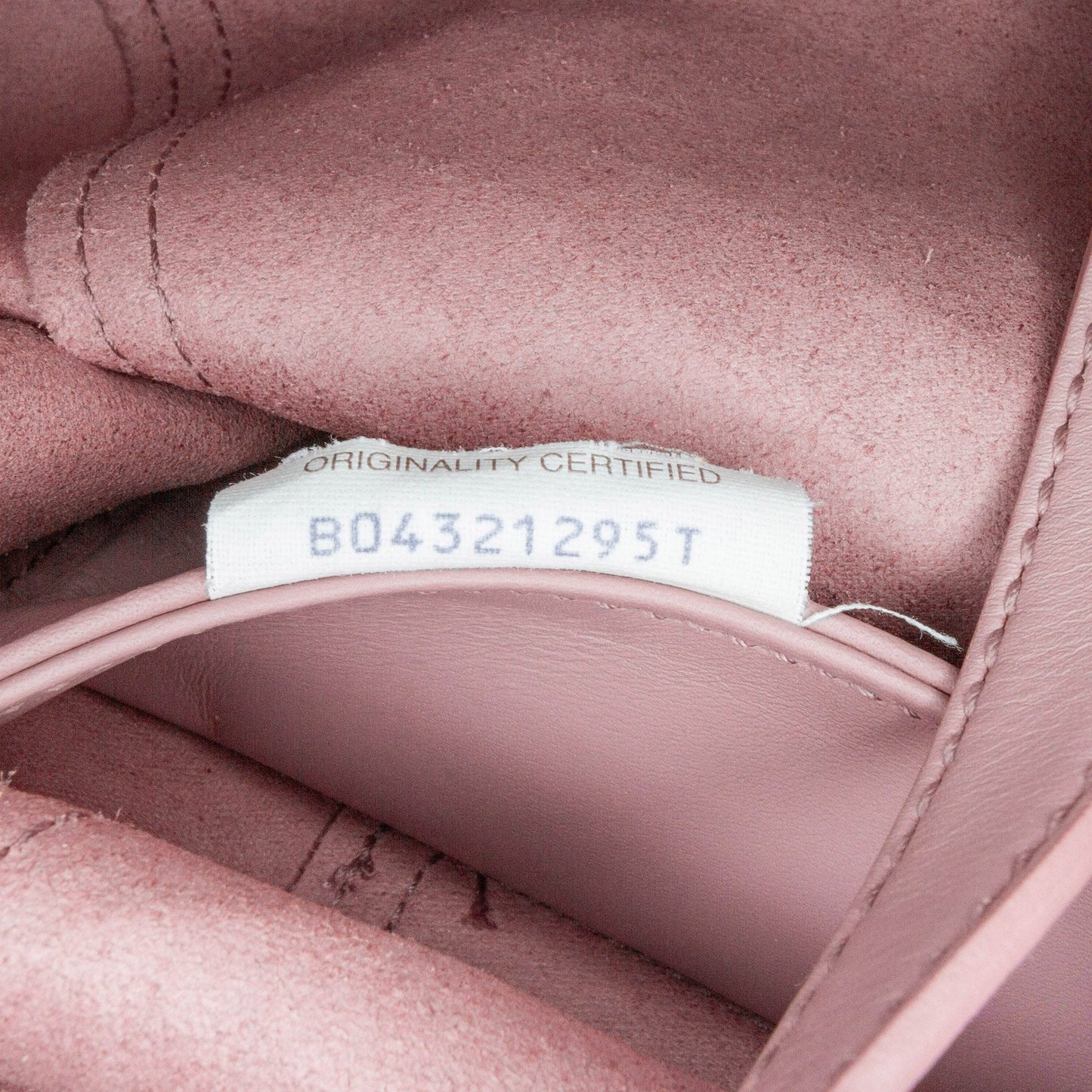 Pink Bottega Veneta Leather Intrecciomirage Tote