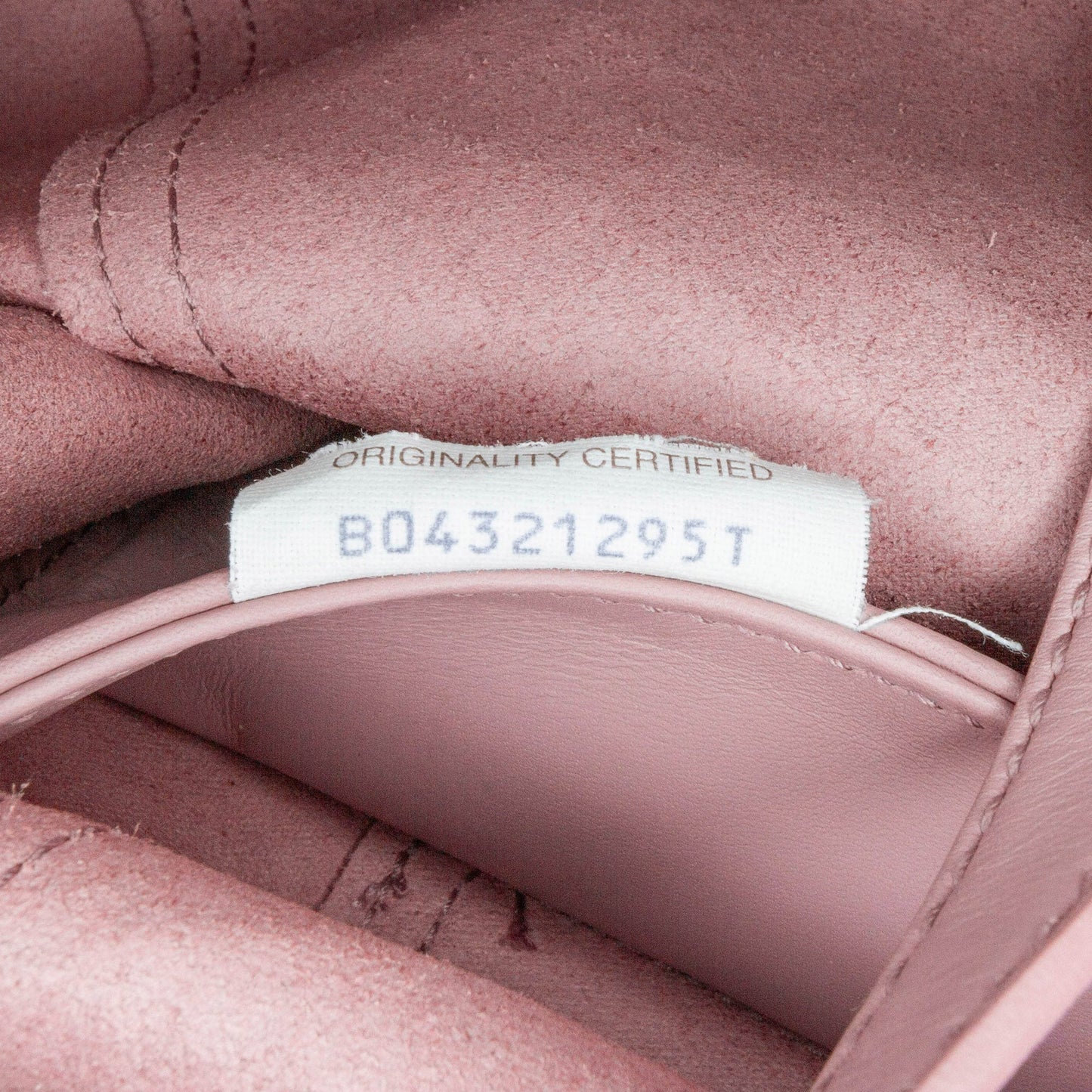 Pink Bottega Veneta Leather Intrecciomirage Tote