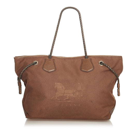 Celine Carriage Canvas Tote Bag (SHG-26518)