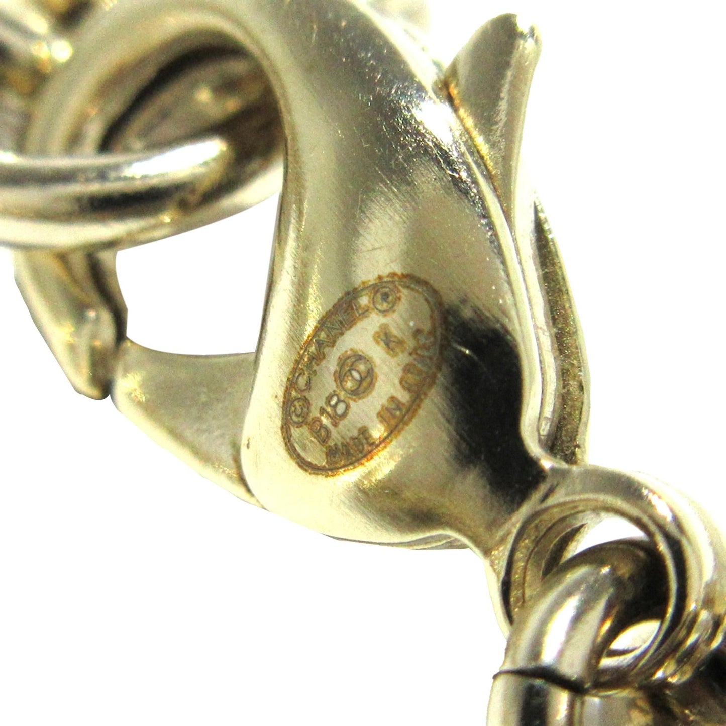 Chanel Alphabet Logo Crystal Charm Bracelet (SHG-OZCSBf)