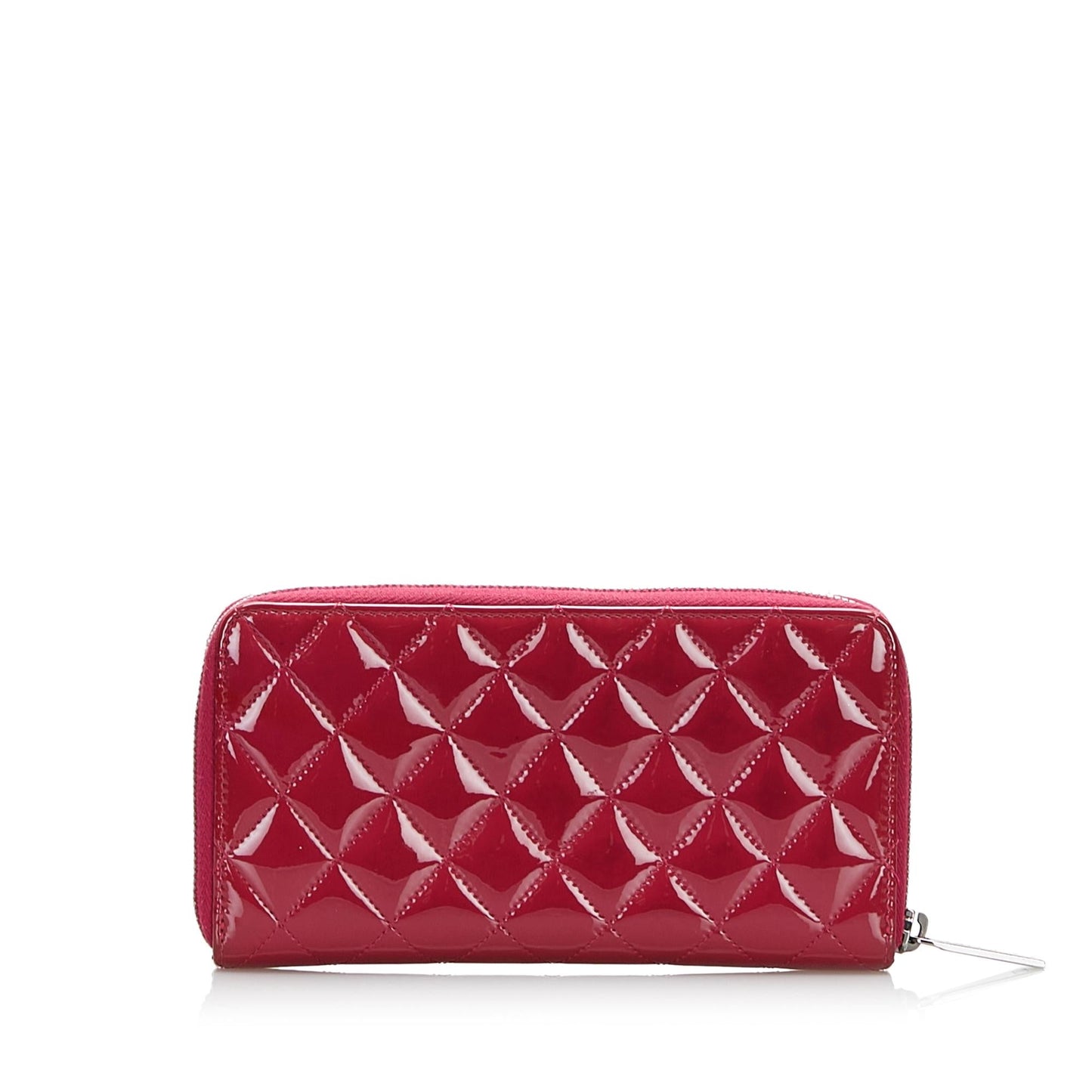 Chanel Brilliant Patent Zip Around Wallet (SHG-7wYhd4)
