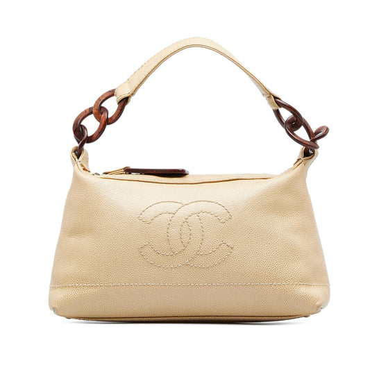 Chanel CC Caviar Handbag (SHG-0GCUFV)