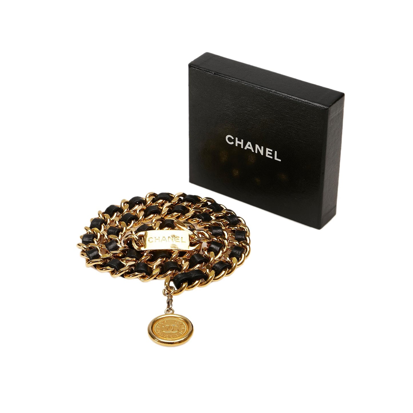 Chanel CC Chain-Link Belt - 35 / 88.00 (SHG-80gyqS)