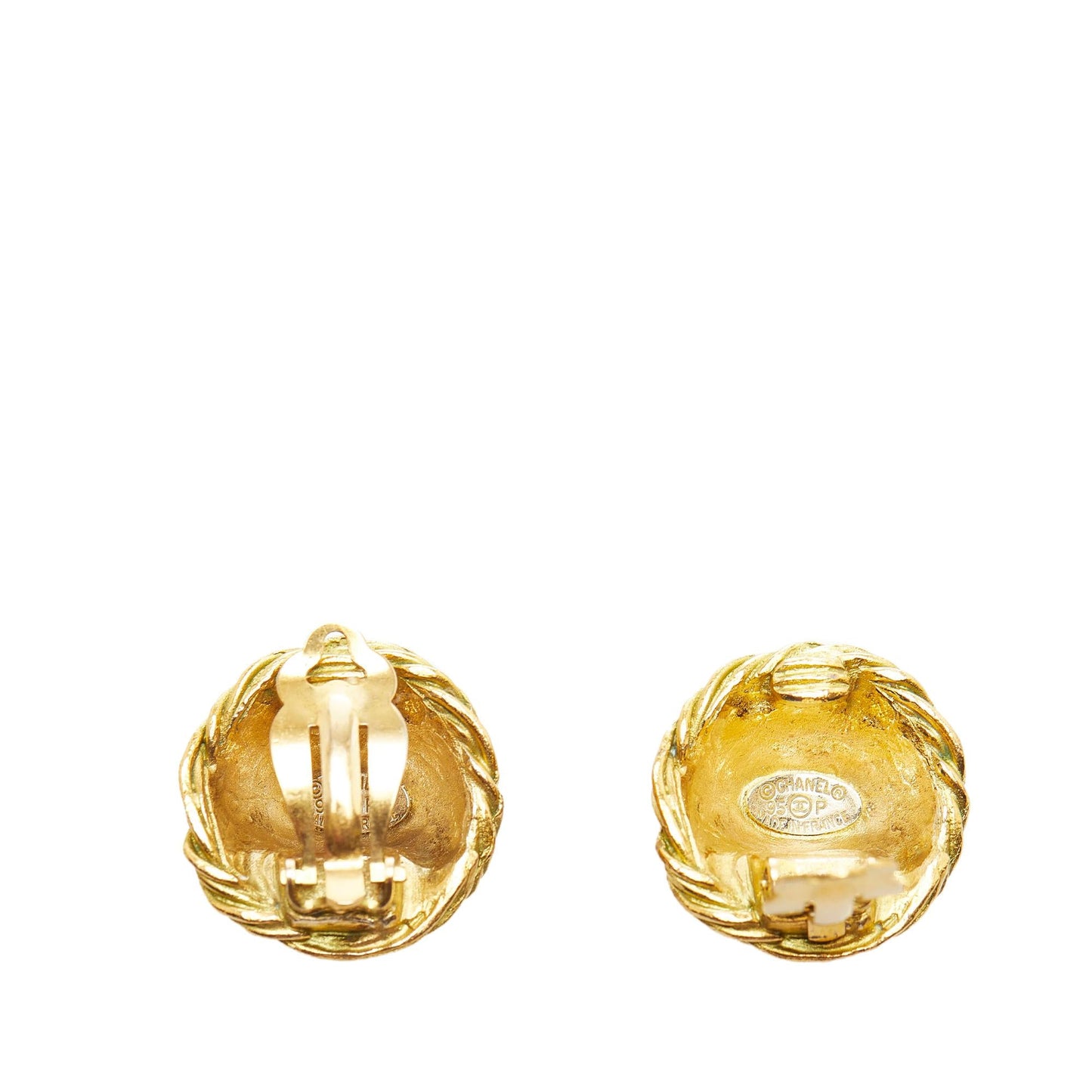 Chanel CC Clip On Earrings (SHG-Ipyi1S)