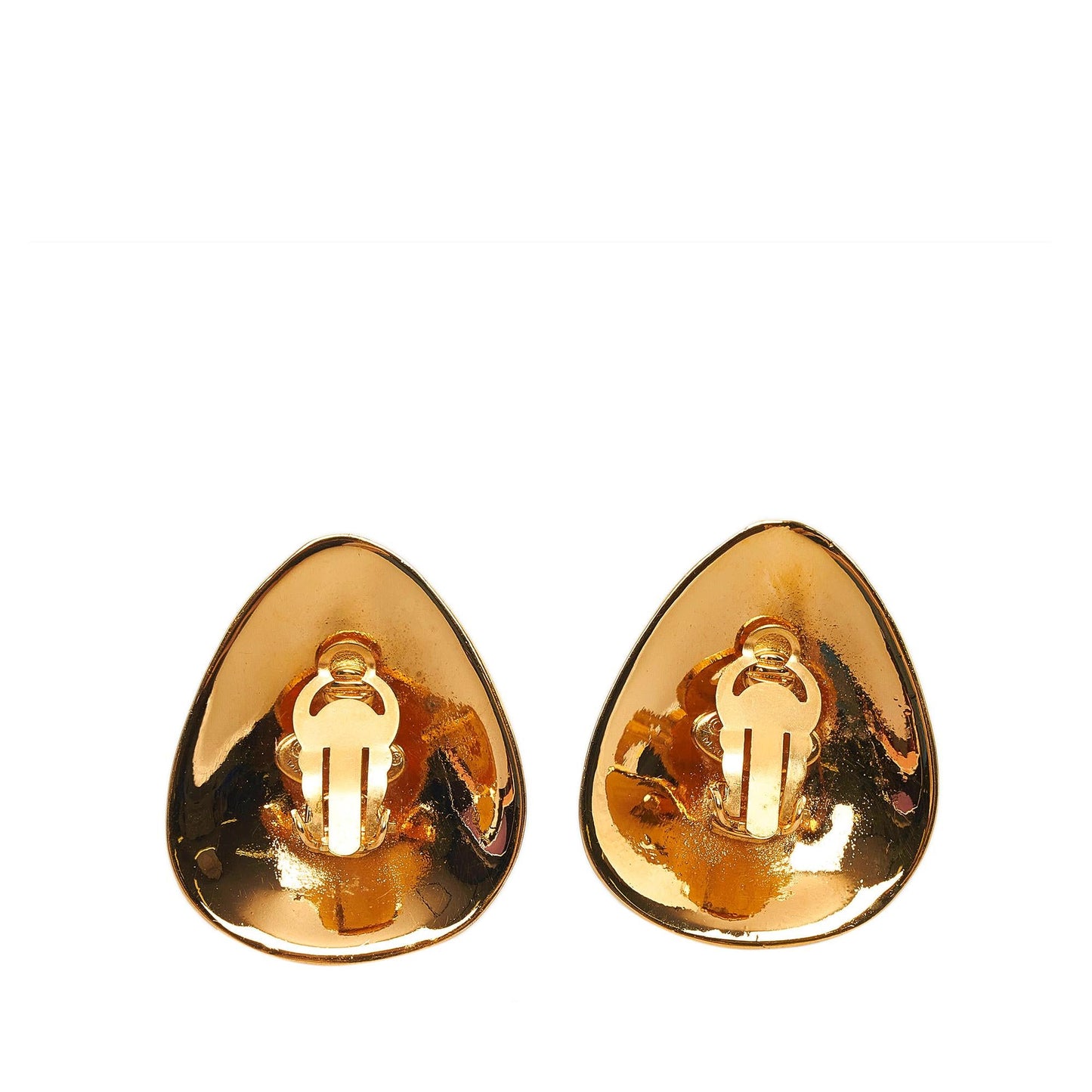 Chanel CC Clip-On Earrings (SHG-BG3ZYw)
