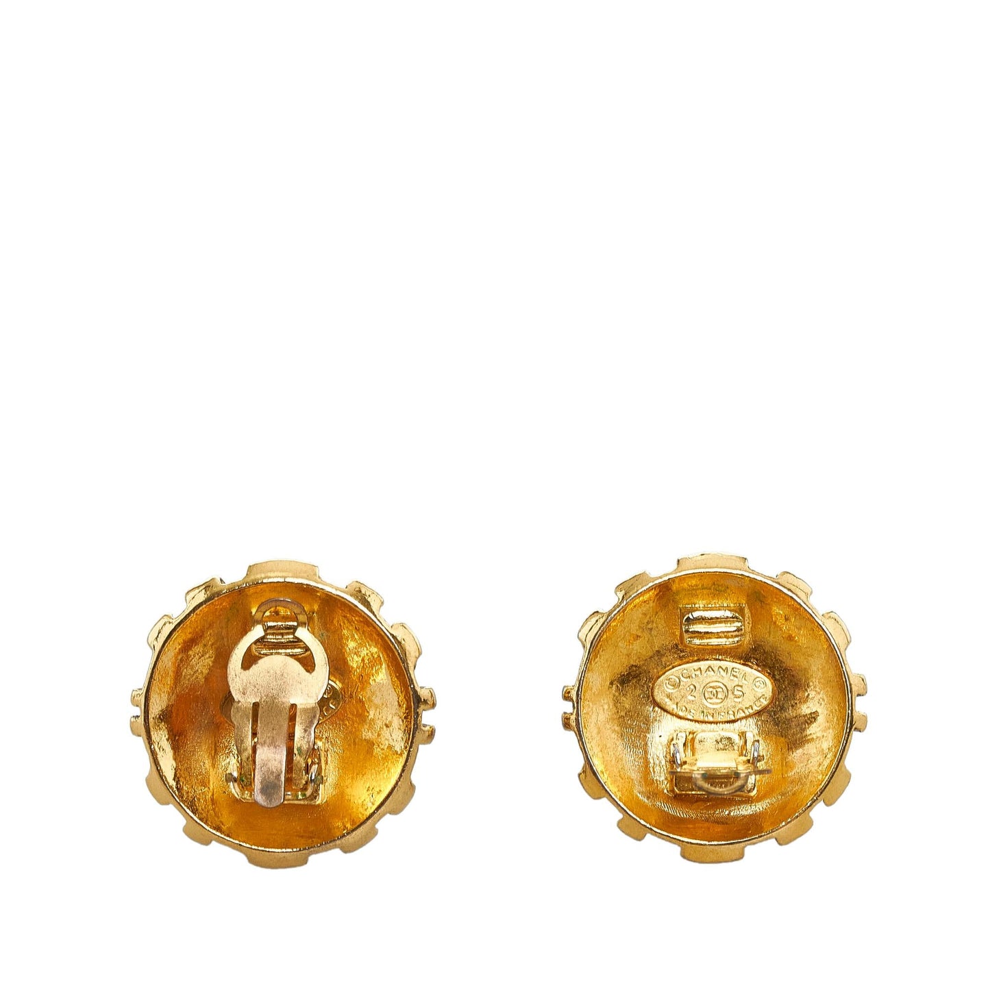 Chanel CC Clip-On Earrings (SHG-hOcee2)