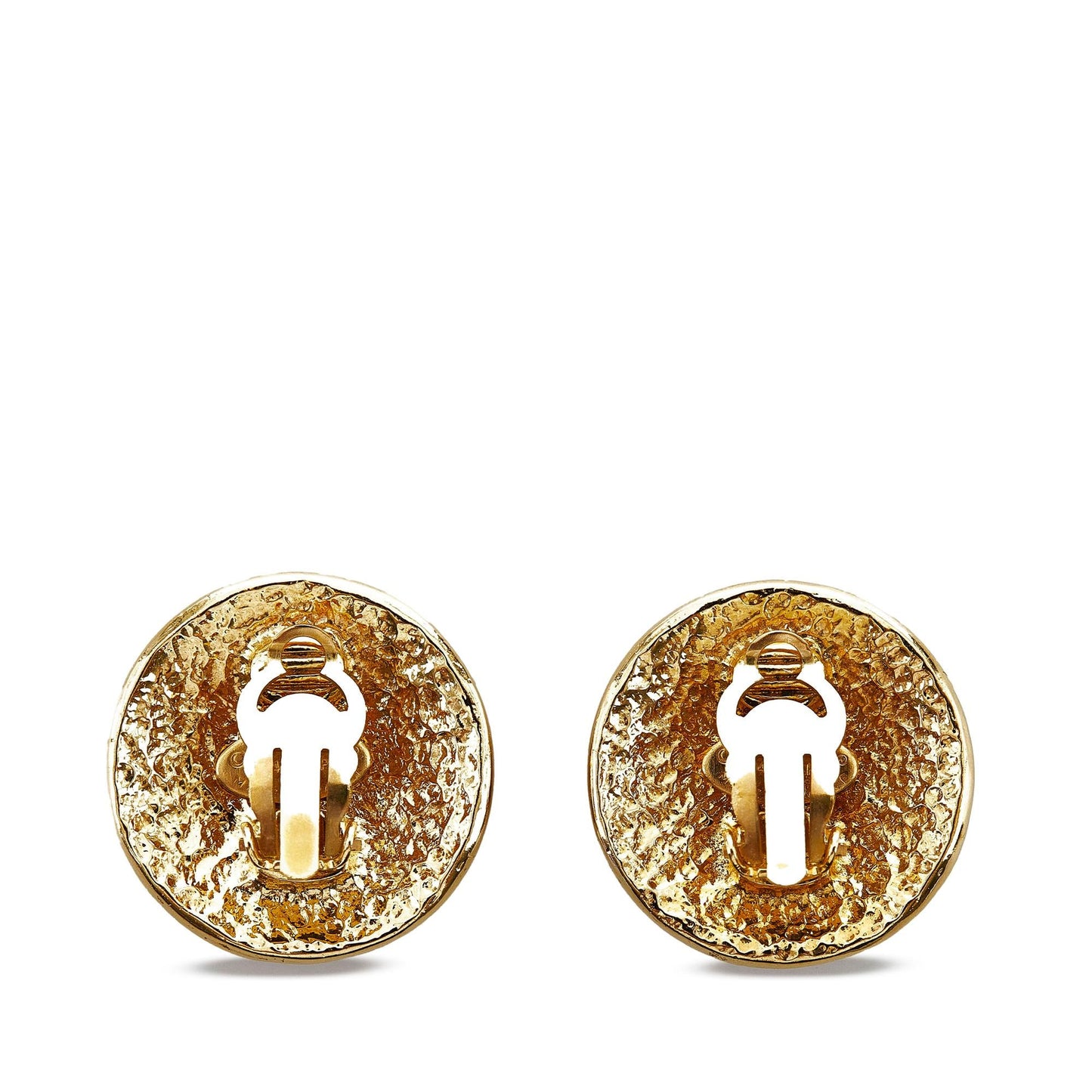 Chanel CC Clip-On Earrings (SHG-WXUF7S)